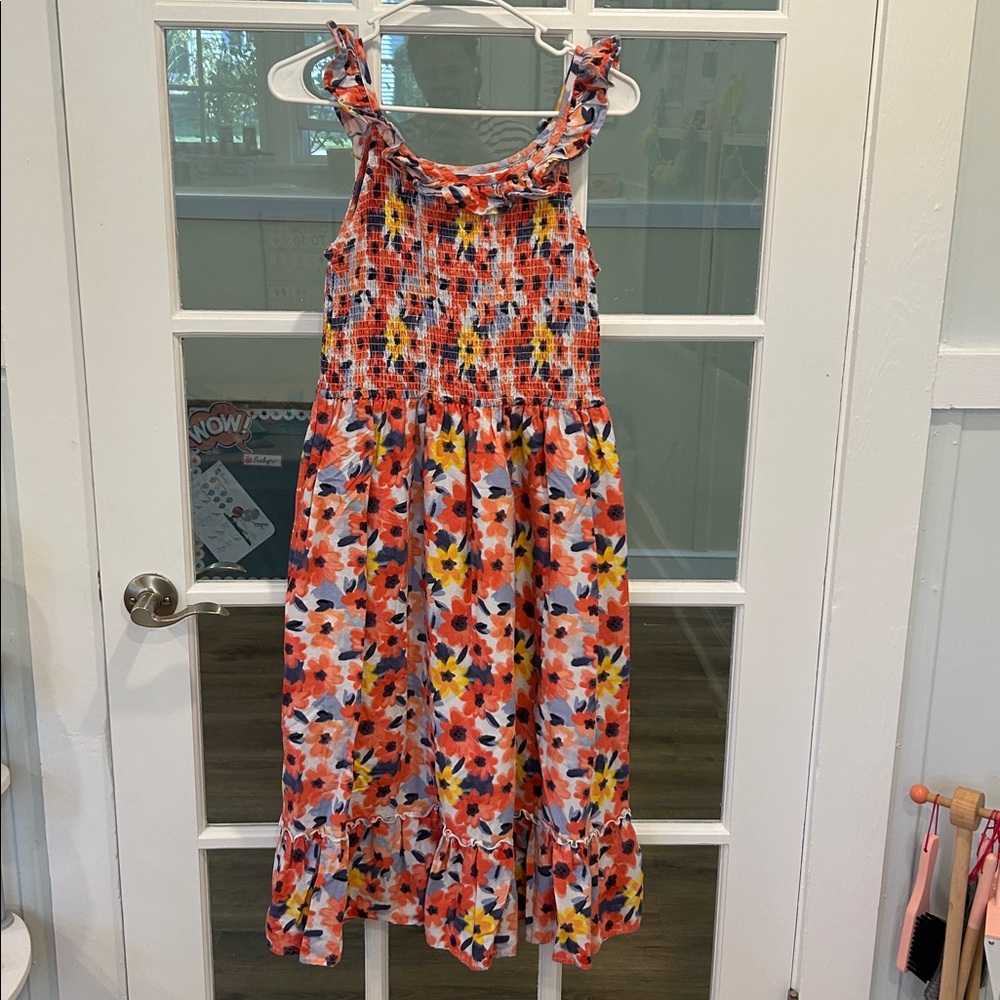 Blueberi Boulevard Colorful Floral Dress